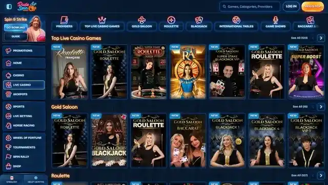 DudeSpin casino review section 6